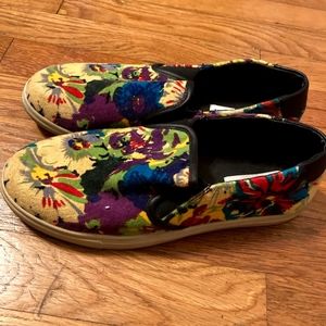 Steve Madden Floral Slip Ons